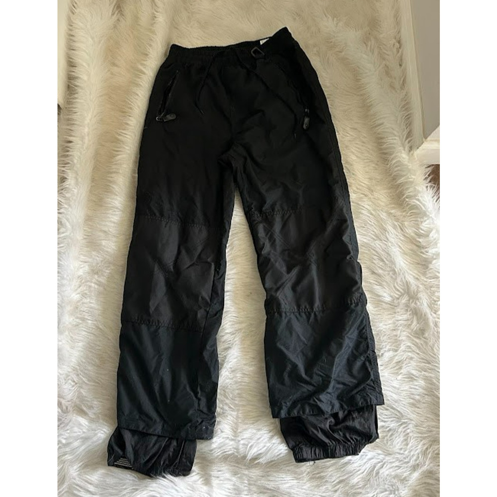 Vintage 80’s/90’s Tech Windbreaker/Track Style Pants. Size M Black - Picture 2 of 9
